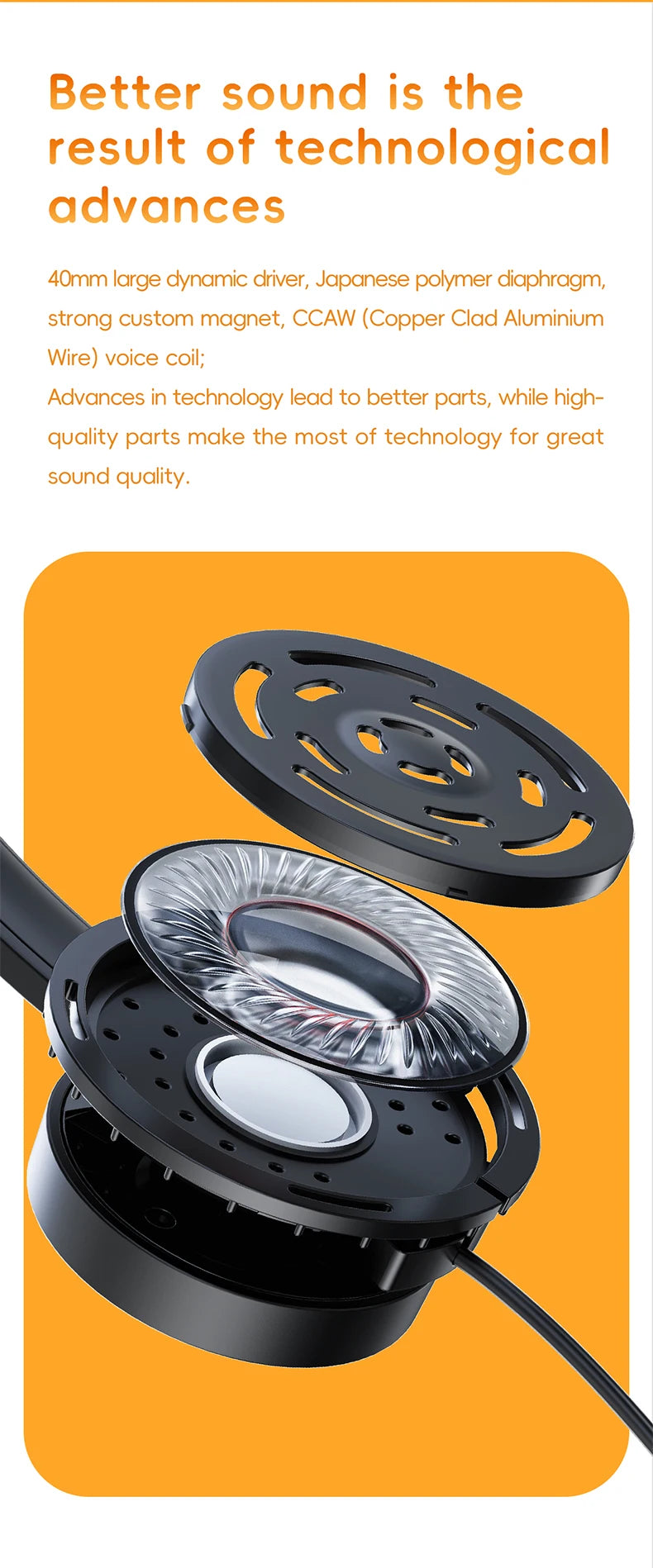 Snowsky/FiiO Wind 3.5mm ON-Ear Headphones for Recording Gaming with Microphone, 40mm Diaphragms driver,HiFi Sound