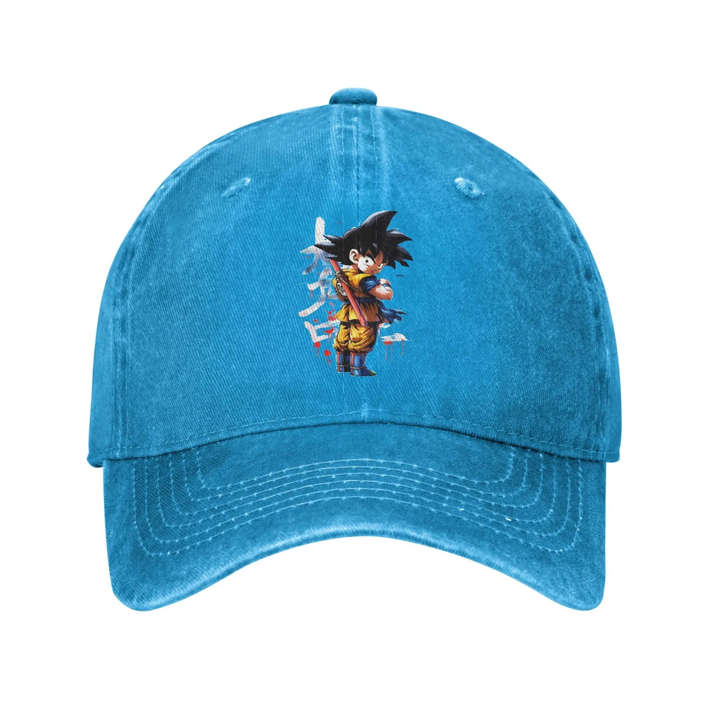 Dragon Ball Kakarot Goku Baseball Caps Vintage Distressed Denim  Sun Cap Men Women Outdoor Workouts Unstructured Soft Caps Hat