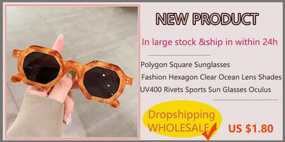Trendy Rimless Sunglasses for Women Men Rectangle Fashion Shades Small Square UV400 Sun Glasses For Female Male Traveling Oculos
