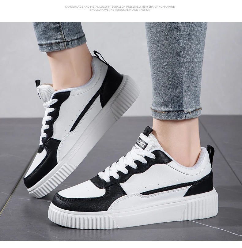 Chaussures décontractées pour femmes, respirantes, plates, baskets blanches, chaussures de sport pour femmes, chaussures de course, de marche en plein air pour hommes