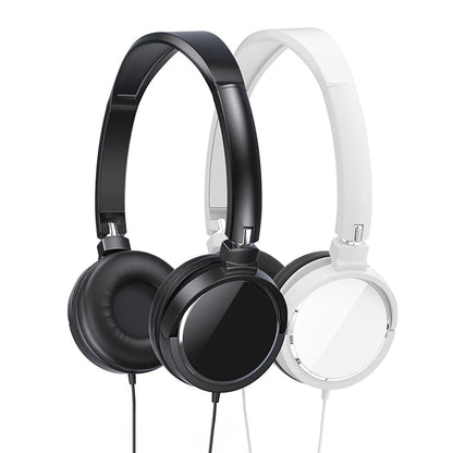 Écouteurs filaires 3.5mm/type-c, suppression du bruit, casque d'écoute sur l'oreille, écouteurs stéréo flexibles et réglables pour PC MP3 Mobile