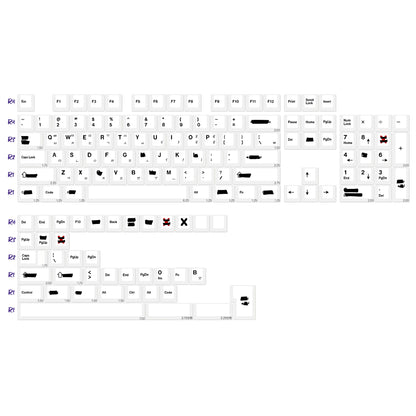 KBDiy GMK Modern Dolch Keycaps Retro PBT Keycap Cherry Profile for Cherry Gateron Kailh MX Switches 60 Mechanical Keyboard Gamer