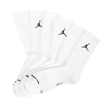 Nike Socks: 3-Pack of Men's and Women's Sports Socks / Basketball Socks / Durable, Moisture-Wicking Cotton Socks SX5545-100