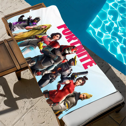 Towel Beach Bath Quick-Drying Lightweight Portable F-FORTNITES-ES Sauna Camping Swim Game Pool Travel