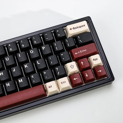 KBDiy GMK Rome Keycap Cherry Profile Double Shot PBT ISO Keycaps For Gamer Mechanical Keyboard Kit Gaming Point Retro Key Cap