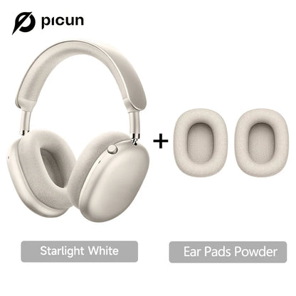 Picun F8MAX ANC Wireless Headphone 59dB Hybrid Active Noise Canceling Spatial Audio Earphone Bluetooth 6.0 Over Ear Headset 180H