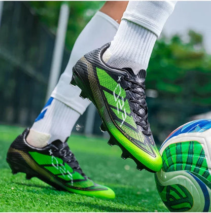 Nouvelles chaussures de football pour hommes, chaussures de sport antidérapantes pour terrain en gazon, baskets professionnelles, chaussures d'entraînement pour activités sportives en extérieur, chaussures de match, modè