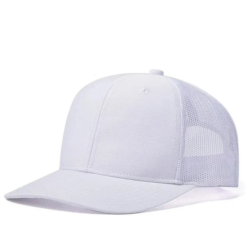 2026 New Hot Sale Unisex Cap Slight Curved Brim Style Trucker Hat Men & Women Casual Outdoor Breathable Summer Cap