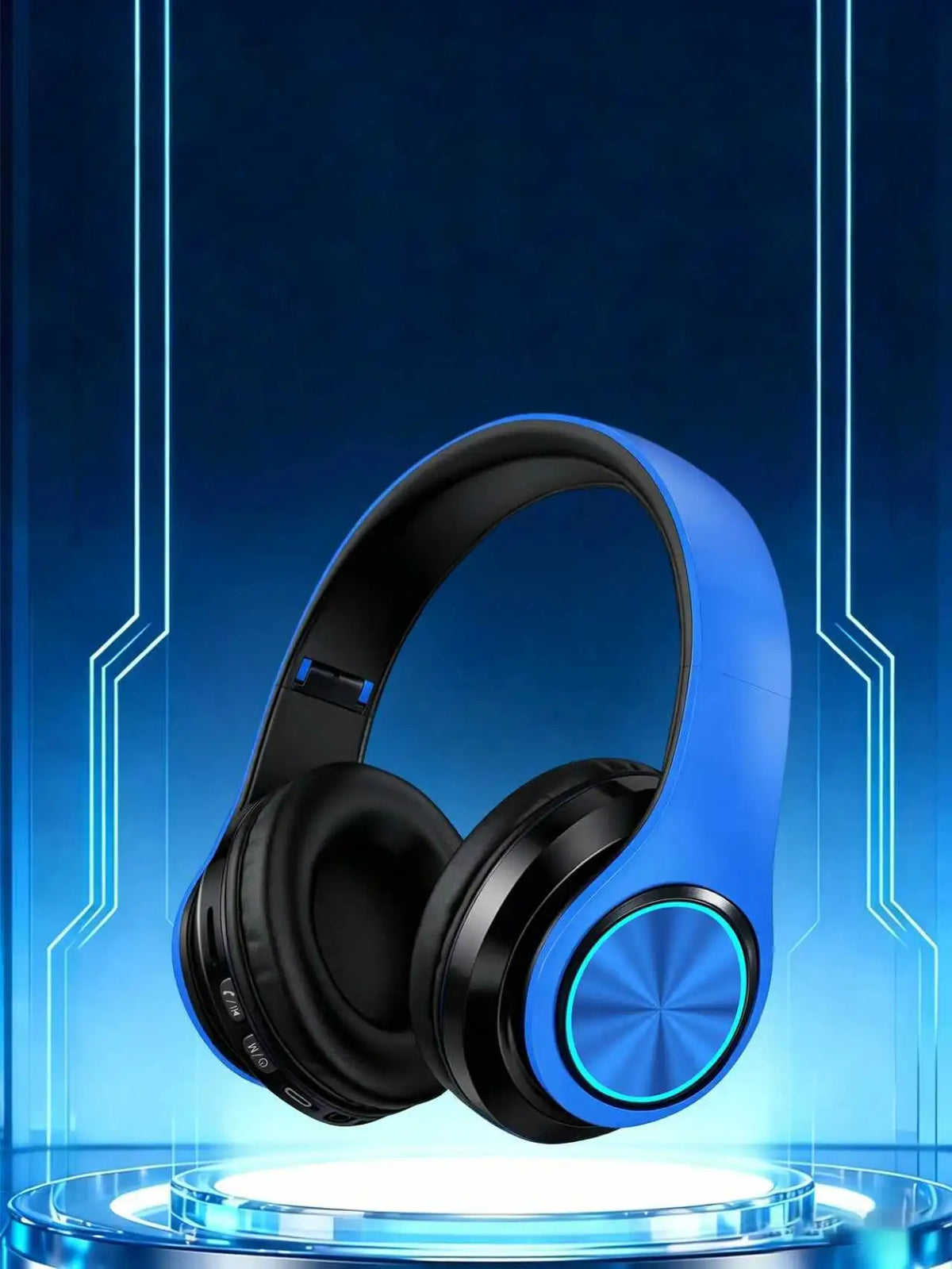 Casque de jeu sans fil Bluetooth B39, casque Bluetooth supra-auriculaire, longue autonomie et faible latence