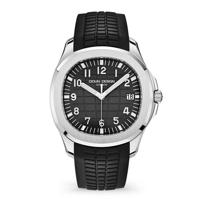 DIDUN Sport Men Automatic Mechanical Watches Sapphire Stainless Steel 10Bar Waterproof Clock