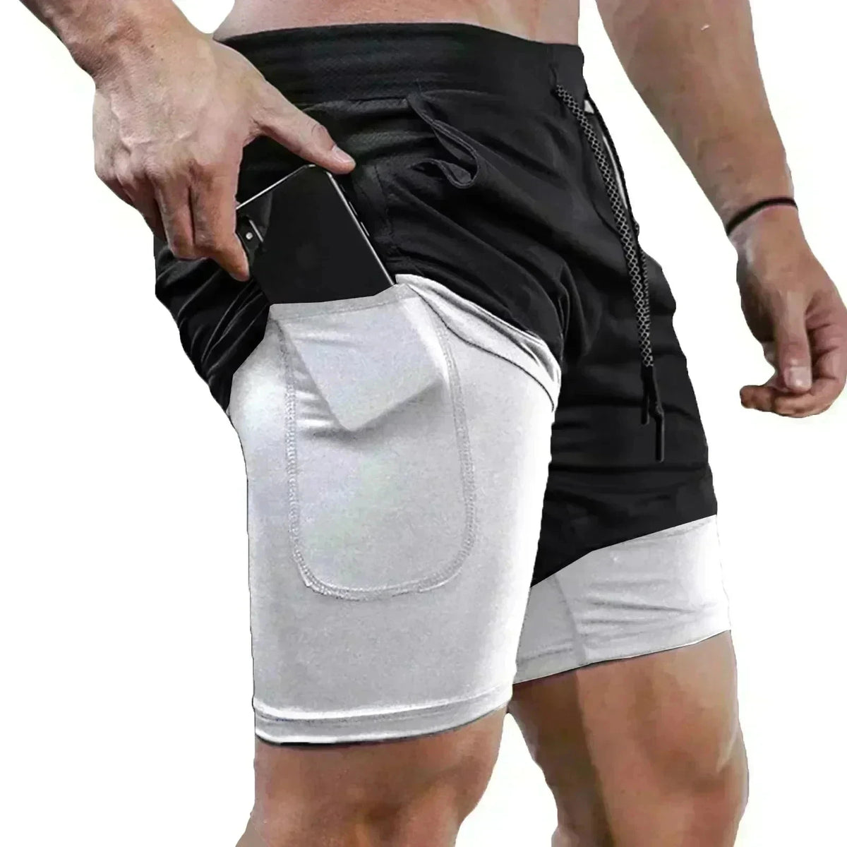 Male and Female Dragon Ball Vegeta 2026 New Summer Hot Harajuku Anime Print Loose Sports Quick Drying Double-layer Shorts