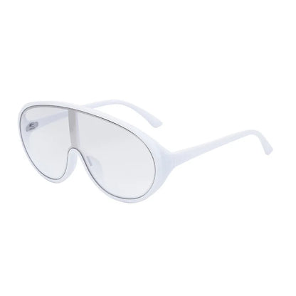 Trendige, übergroße Einteilige Sonnenbrillen für Damen und Herren – Luxusmarken-Designer-Sonnenbrillen – Modische Sonnenbrillen – Große Brillenfassungen