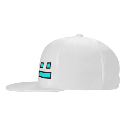 Bonés de basebol «Geometry Dash» para videojogos, bonés snapback para homem e mulher, bonés ajustáveis, bonés de basebol hip-hop, casquette