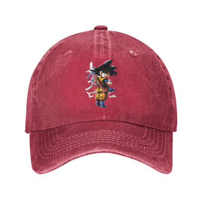 Dragon Ball Kakarot Goku Baseball Caps Vintage Distressed Denim  Sun Cap Men Women Outdoor Workouts Unstructured Soft Caps Hat