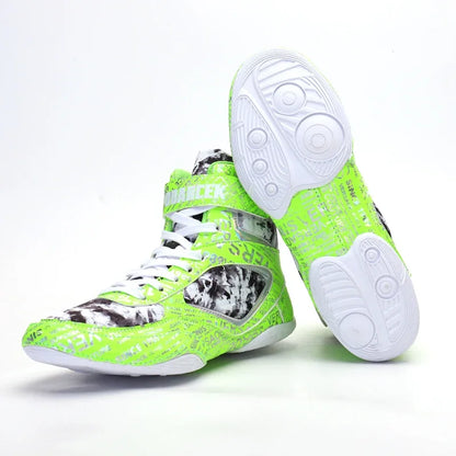 2026 New Arrival Boxing Sport Shoe Youth Wearable Wrestling Shoes Men Indoor Men Fighting Shoes Non-Slip Men Boxing Sneakers