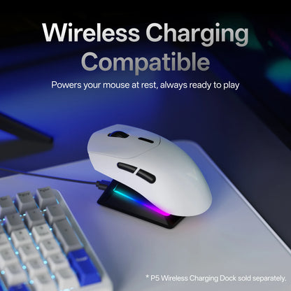 Rapoo GEN-2 VT7 Wireless Gaming Mouse 8K Wireless Polling Rate 53g Lightweight 100-Million Mechanical Switch Macro Enabled