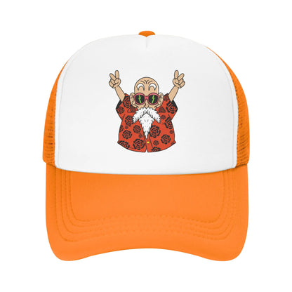 Adult Dragon Ball Trucker Caps Mesh Baseball Caps Snapback Caps Japan Anime Hat Trucker Worker Cap Breathable Dad Hat Summer