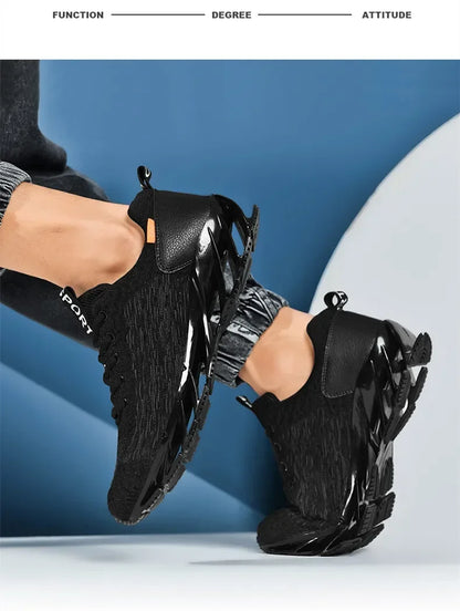 Zapatillas de running para hombre, cómodas, transpirables, antideslizantes, deportivas e informales para caminar