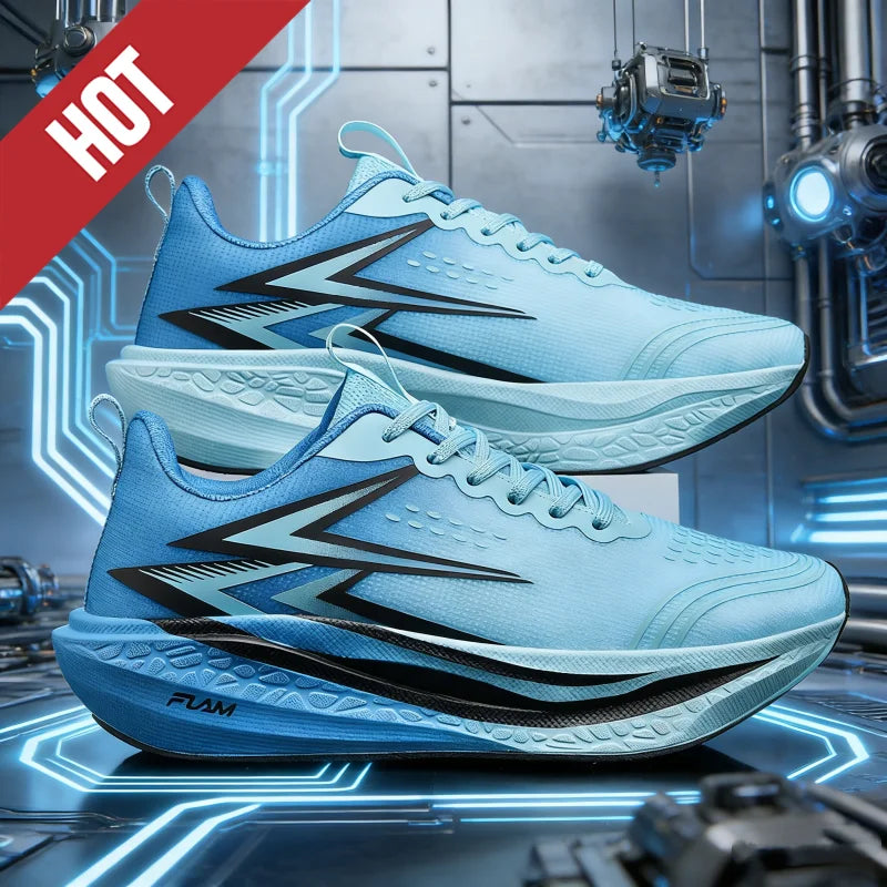 Running Shoes Carbon Board Speciality Marathon Men Sports Breathable Lightweight Women's Comfortable Athletic Nonskid Sneakers