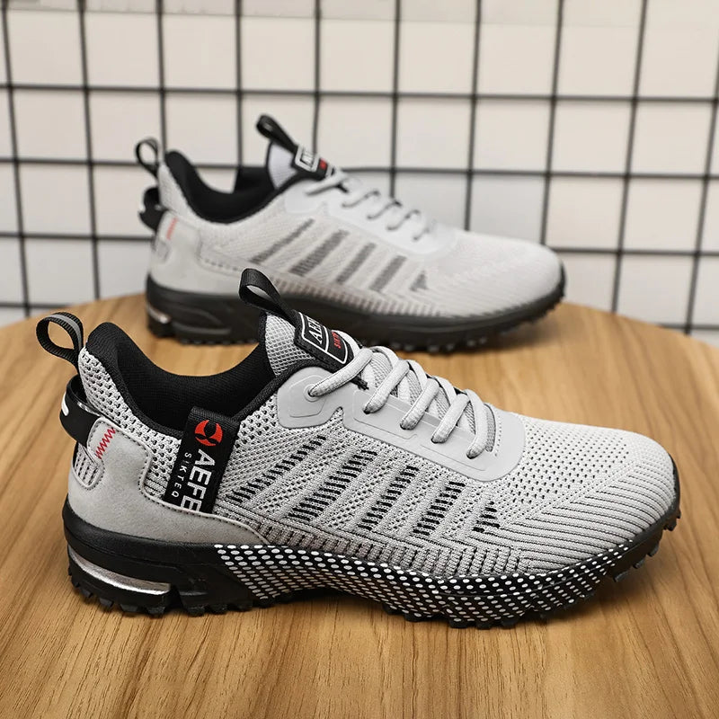 Nouveaux hommes chaussures de course respirant chaussures de sport de plein air baskets légères pour hommes chaussures d'entraînement athlétiques confortables