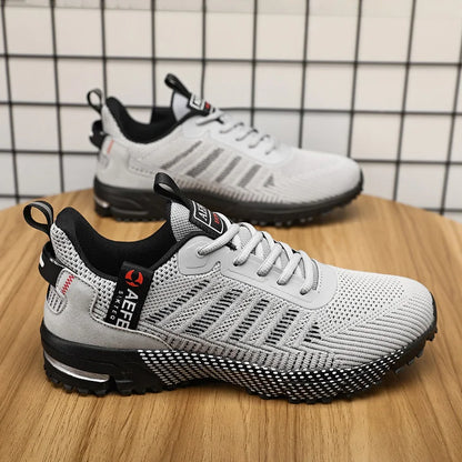 Nouveaux hommes chaussures de course respirant chaussures de sport de plein air baskets légères pour hommes chaussures d'entraînement athlétiques confortables