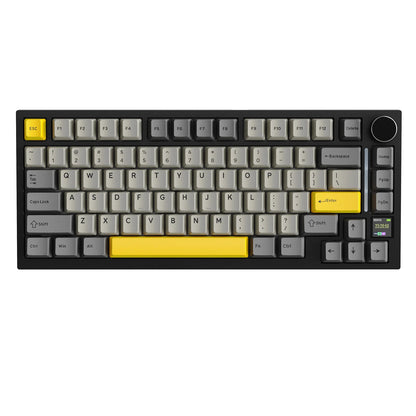 ATTACK SHARK X820 Ultra Wireless Mechanical Keyboard with TFT Smart Display & Knob, 75% Hot Swappable, BT/2.4G/Wired,Gift Switch