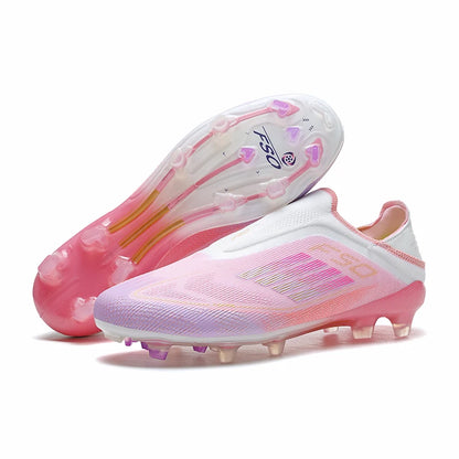 New Men's Football Boots Turf Comfortable Soccer Shoes Sport Fg Grass Cleats Futsal Non Slip Outdoor Adult Ultralight Non-Slip
