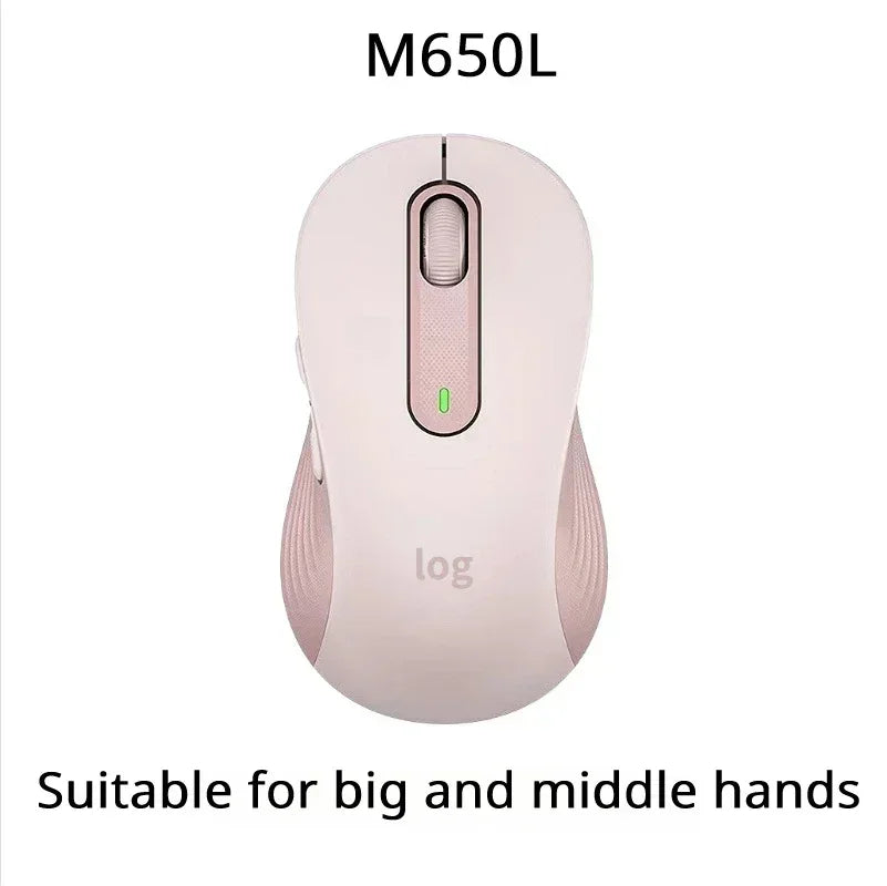 Logitech M650 M650L Wireless Bluetooth Silent Mouse Office Laptop Sensor Technology Advanced Optical Programmable Buttons Mice