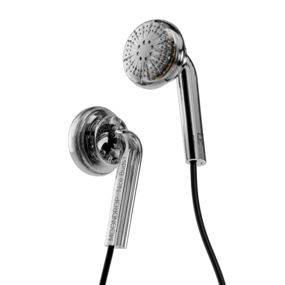 MOONDROP NICE BUDS Earphone 15.4mm Large Dynamic Driver Flat-headed Earbuds