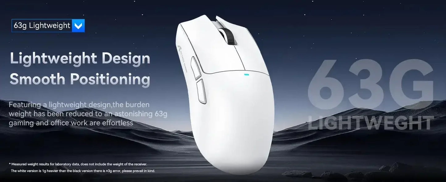 Original Brand ATTACK SHARK X11 Wireless Gaming Mouse Charging Dock PixArt PAW3311 Gaming Sensor, Origin BT/2.4G Wireless/Wired
