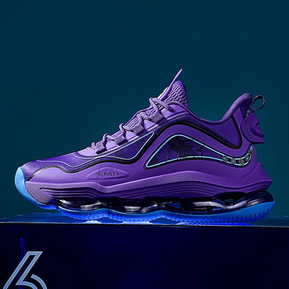 Chaussures de basket-ball pour hommes, respirantes, amortissantes, antidérapantes, résistantes à l'usure, chaussures de course, d'entraînement en salle de sport, baskets de basket-ball athlétiques pour hommes