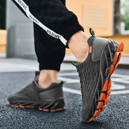 Zapatillas de running para hombre, cómodas, transpirables, antideslizantes, deportivas e informales para caminar