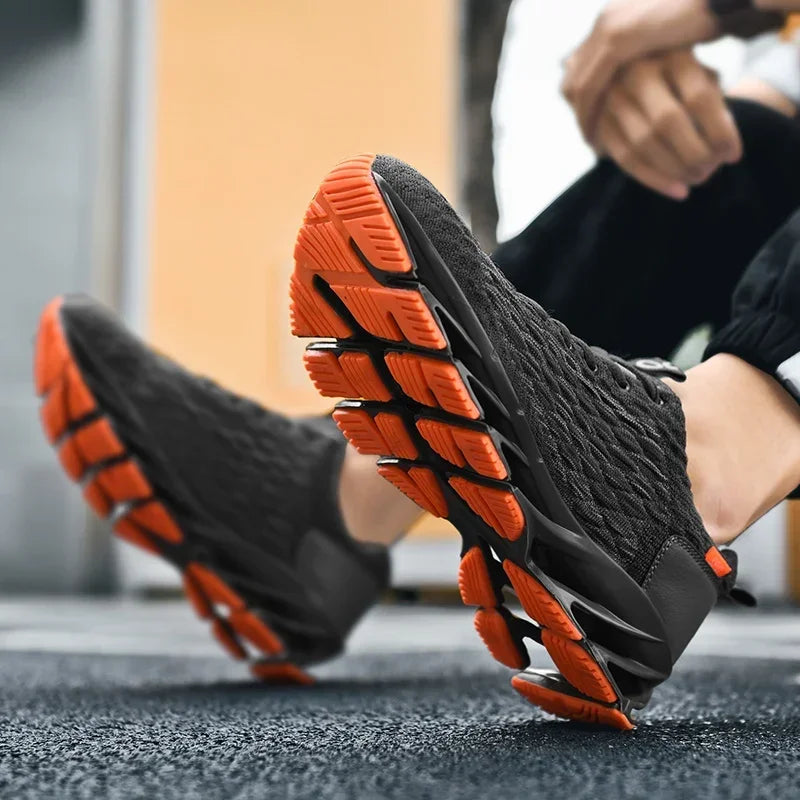 Zapatillas de running para hombre, cómodas, transpirables, antideslizantes, deportivas e informales para caminar