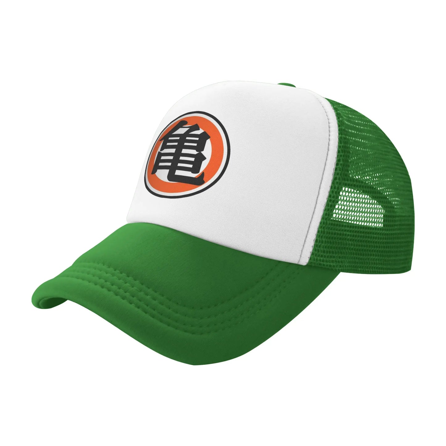DBZ Turtle Japanese Anime Goku Trucker Cap Adult Dragon Ball  Hat Sun Hats Dad Hat Adjustable Snapback Caps Mesh Baseball Cap