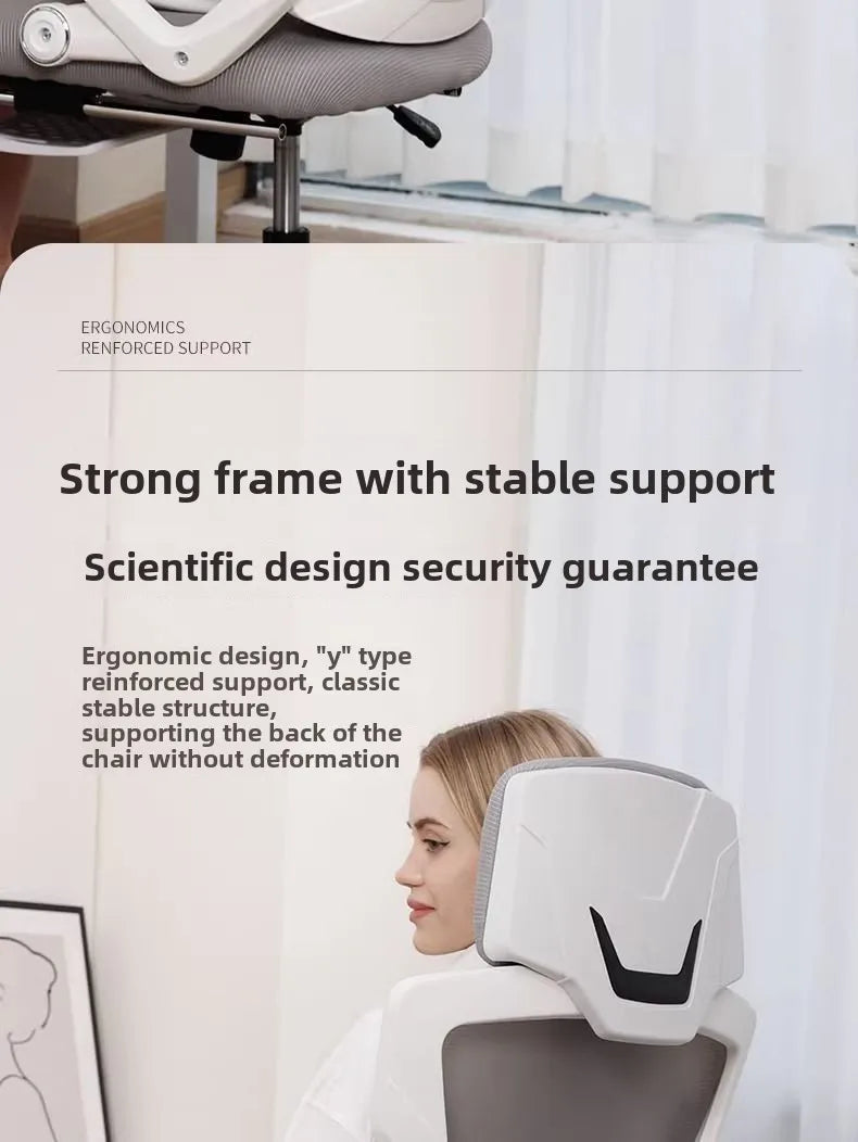 Computer Chair Home Office Chair Comfortable Sedentary Students Gaming Chairs Dormitory Chair Reclining Seat Ergonomic Ufficio