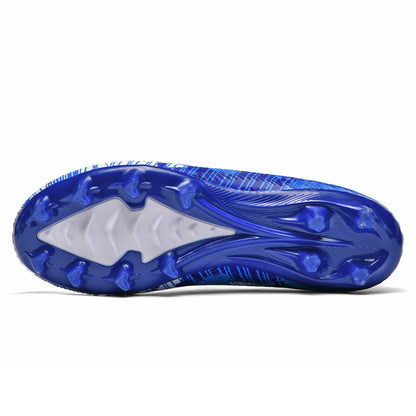 Chaussures de Football pour hommes TF/FG Sneaker garçon confortable société Original résistant chaussures de Football de qualité supérieure bottes de Football à longues pointes
