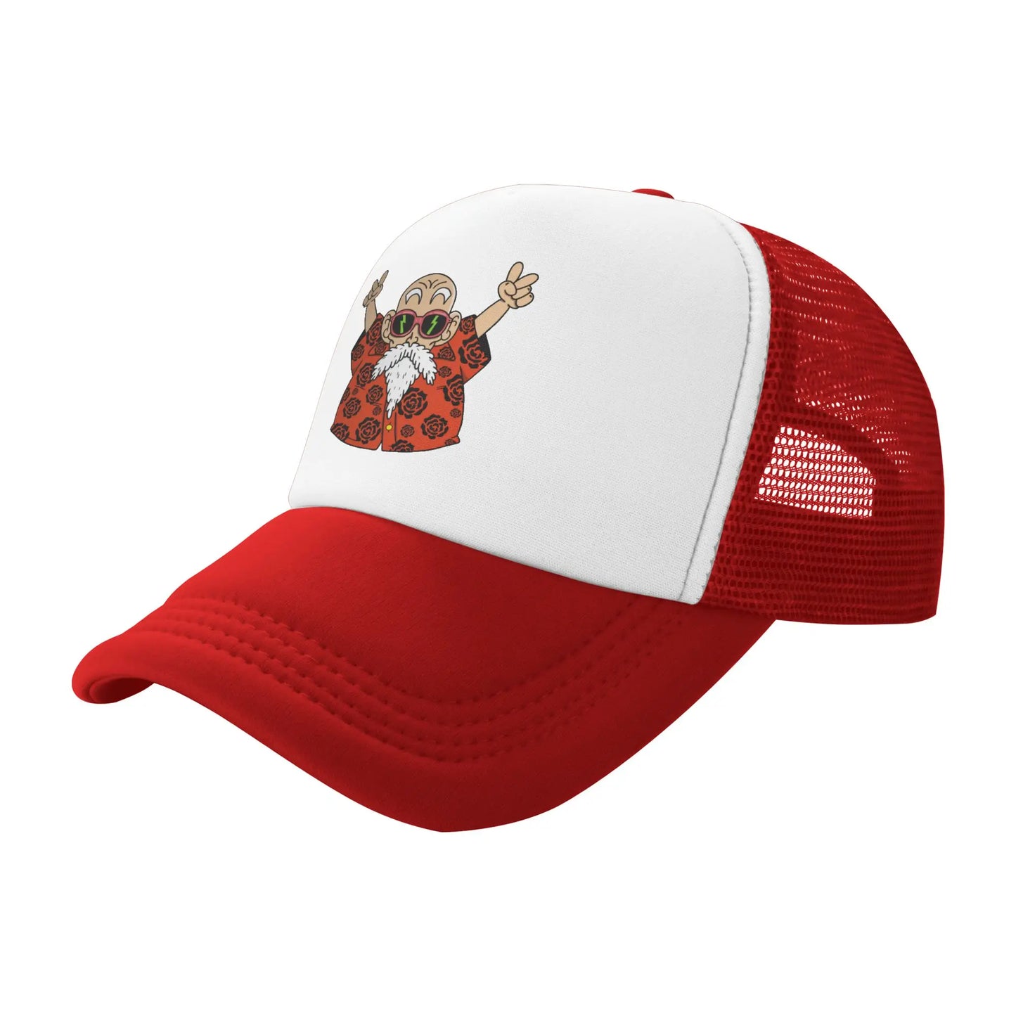 Adult Dragon Ball Trucker Caps Mesh Baseball Caps Snapback Caps Japan Anime Hat Trucker Worker Cap Breathable Dad Hat Summer