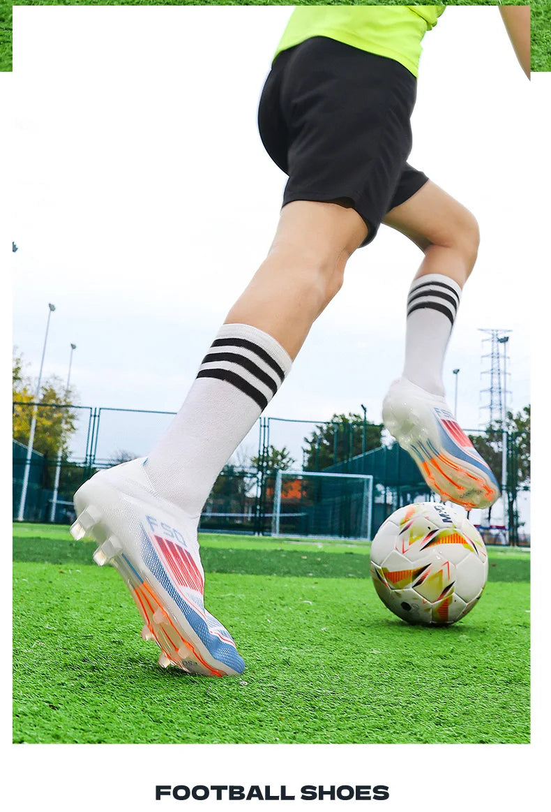 New Men Soccer Shoes Cleats Ultralight Outdoor Professional Football Boots Unisex Hot Sale Women Match FG Sneakers High-quality