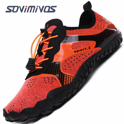 Water Shoes for Men Barefoot Beach Shoes Breathable Sport Shoes Quick Dry River Whtie Sea Aqua Sneakers Soft Beach Sneakers