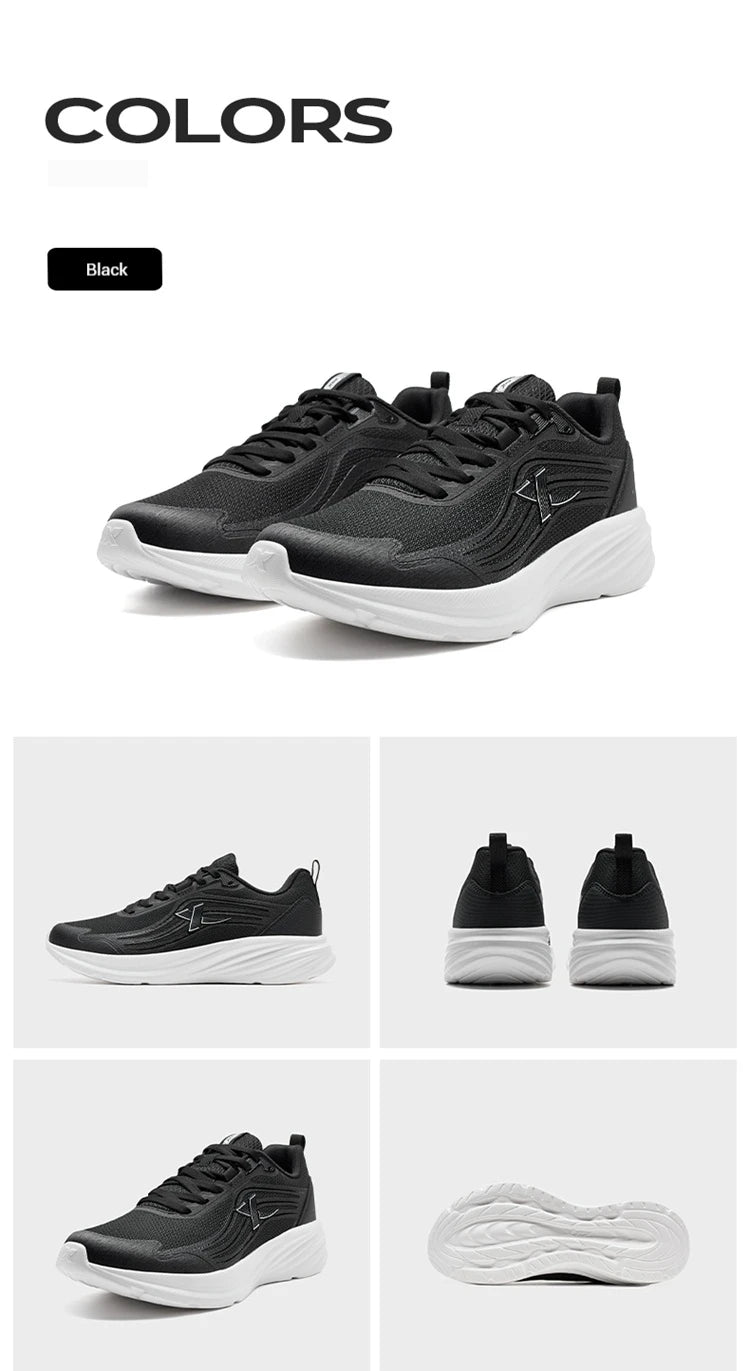 XTEP Running Shoes For Women 2025 Summer New Elastic Comfortable Wear-Resistant Training Professional Sports Shoes 875318110013