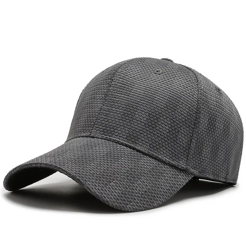 Cappellini elasticizzati da uomo e donna, aderenti, chiusi, flessibili, in stile hip-hop, con visiera, da baseball in stile New York, snapback, a quadri, a tinta unita, Era