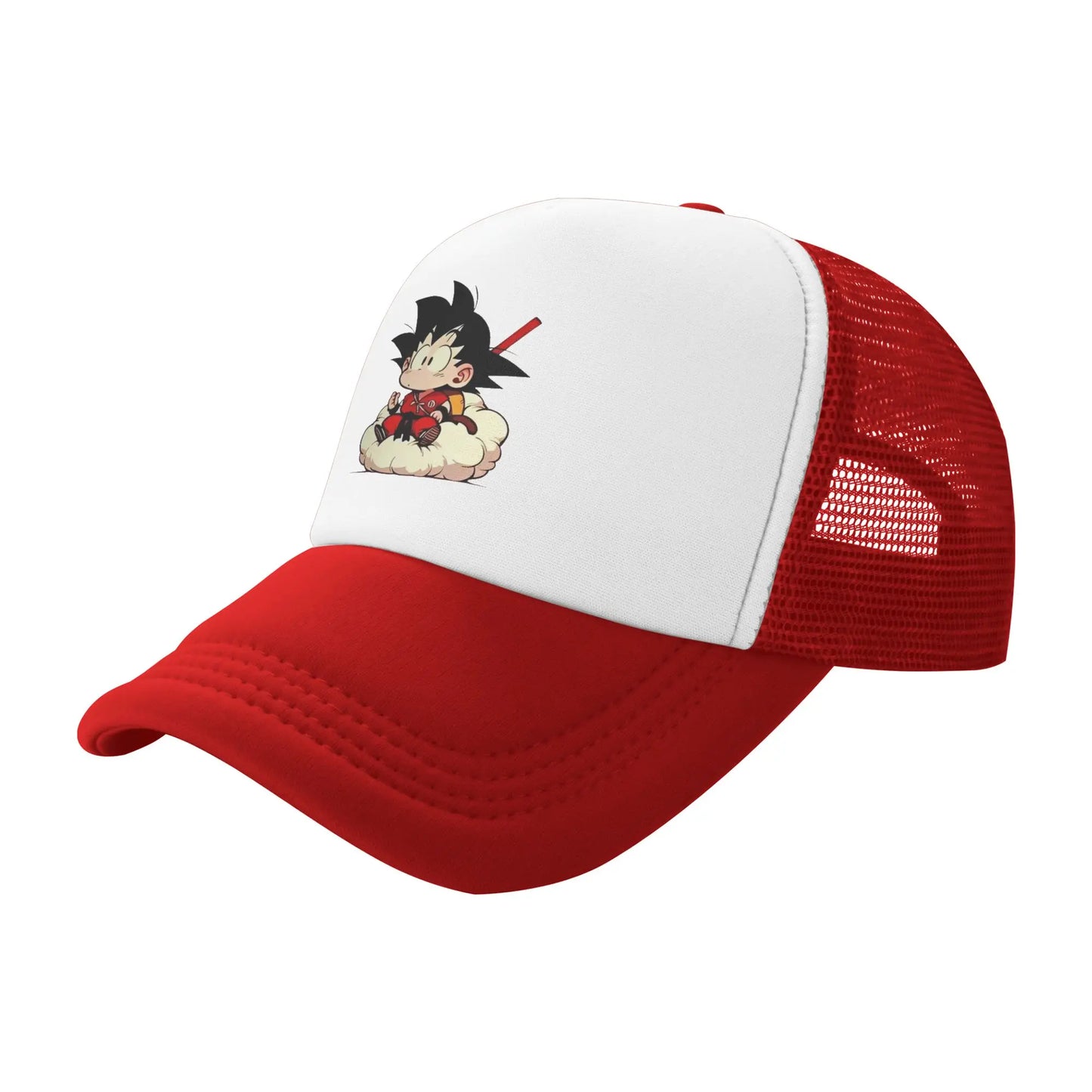 Men Women Kid Goku Rage Dragon Ball Z Trucker Caps Mesh Baseball Caps Snapback Caps  Hats Sun Hats Adjustable Golf Hats Spring