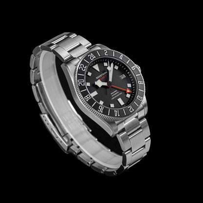 SEESTERN Titanium Diver Men of Watch GMT Automatic Mechanical Wristwatch NH34 Movement Sapphire Crystal 200M Waterproof Lume New