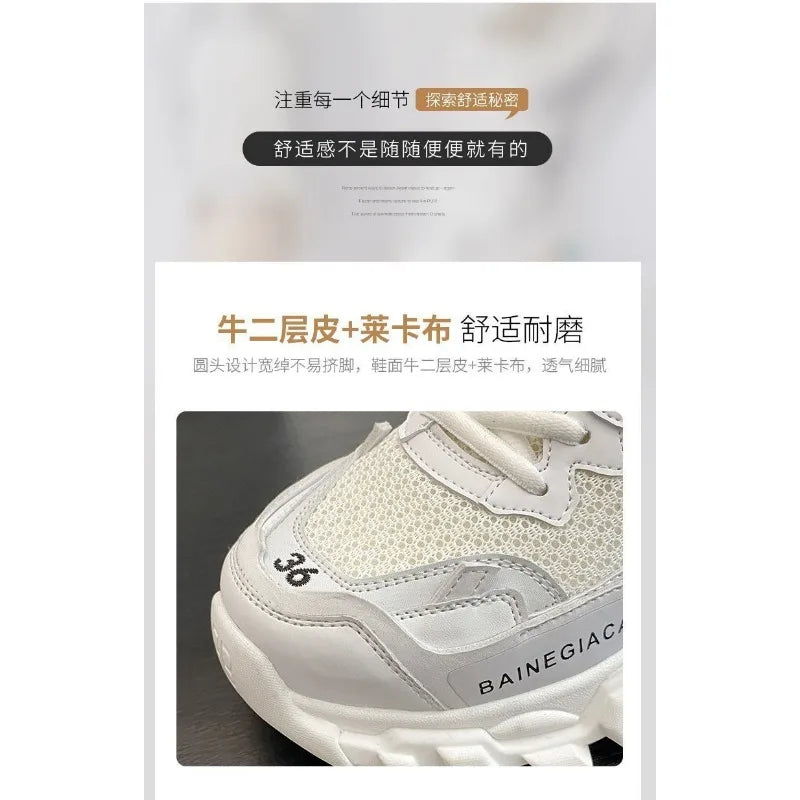 New Fashion Sport and Leisure Shoe Comfortable Wearable Walking Jogging Shoe Designer Thick Bottom Walking Shoe 36-44