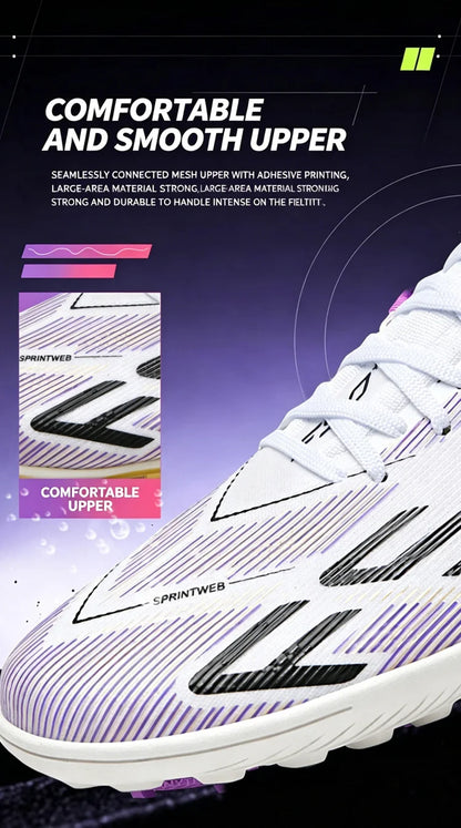 Ultralight Outdoor Sport Men's Soccer Shoes Training Football Sneakers for Youth Turf Soccer Cleats Cleats Non-Slip