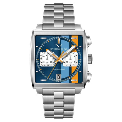 Specht&Sohne 2025 New Men's Watches Quartz Sport Watch Stainless Steel Leather Strap Japan Miyota VK63 Chronograph Reloj Hombre