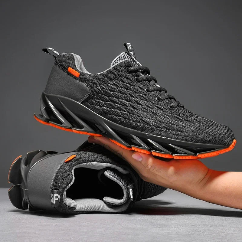 Zapatillas de running para hombre, cómodas, transpirables, antideslizantes, deportivas e informales para caminar