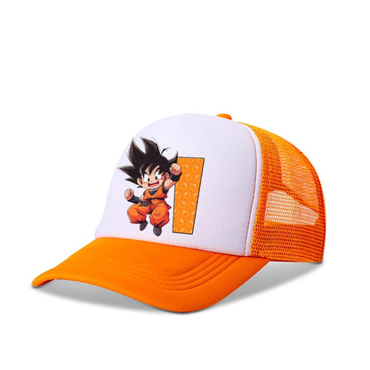 Dragons Ball Baseball Cap Orange Adult Sunshade Hat A-Z Letter Adjustable Truck Driver Boy Girl Universal Casual Peripheral Item