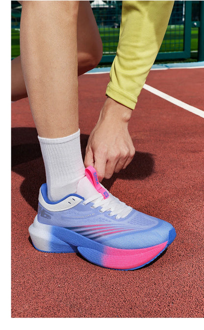 New Running Shoes Carbon Board Marathon Men Sports Breathable Lightweight Women's Comfortable Athletic Nonskid Sneakers Casual