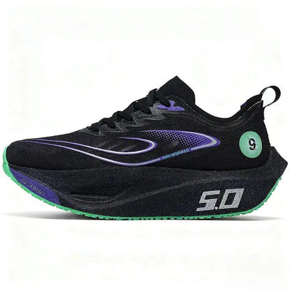 Unisex 2025 Full Carbon Plate Running Shoes Professional Marathon Racing Lightweight Bounce Cushion Breathable Sports Sneakers